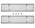 Grille Rear Deck Vent Chrome Pair-68-76