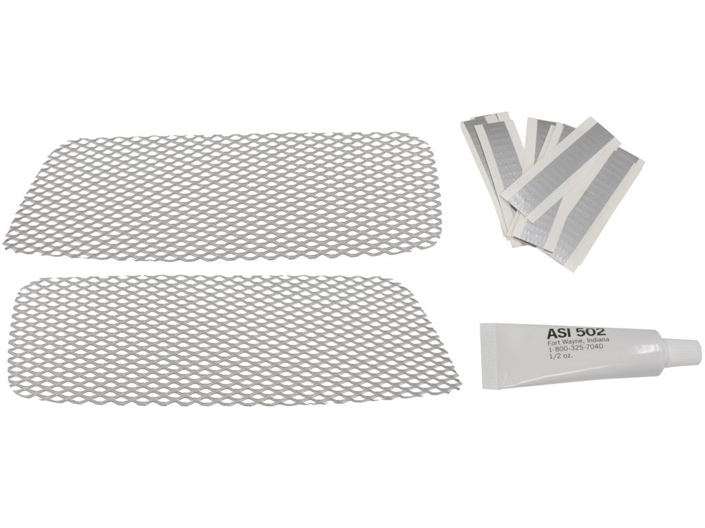 Grille Side Fender Bright Finish Pair-73-79