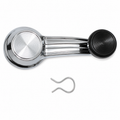 Handle Crank Window With Retaining Clip Black Knob Each-67-79