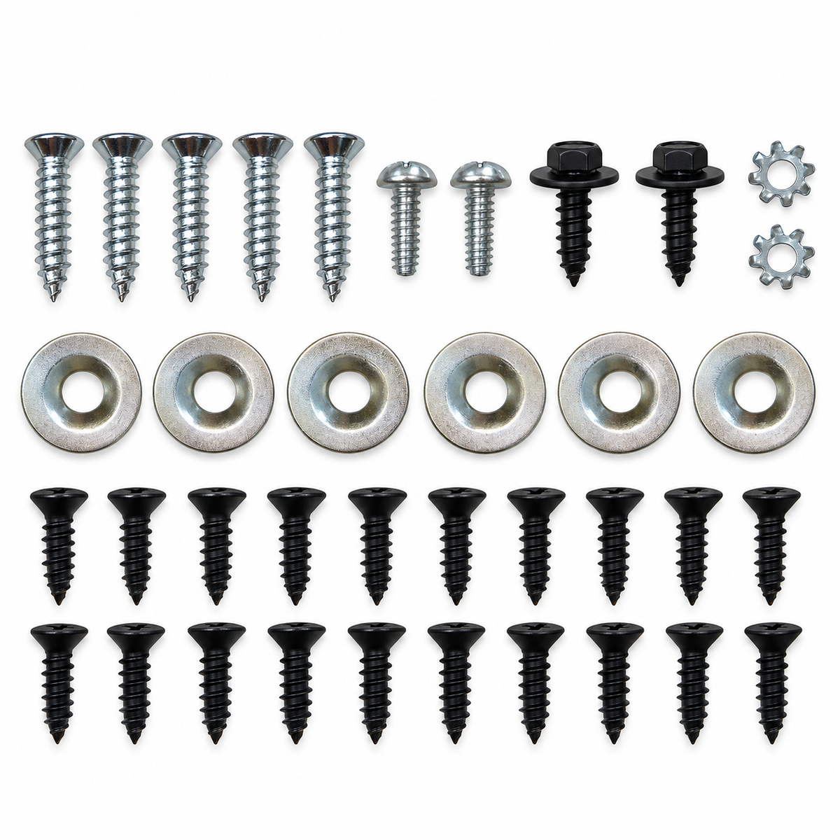 Hardware Set To Install 2-Door Rear Compartment And Main Frame-79L-82