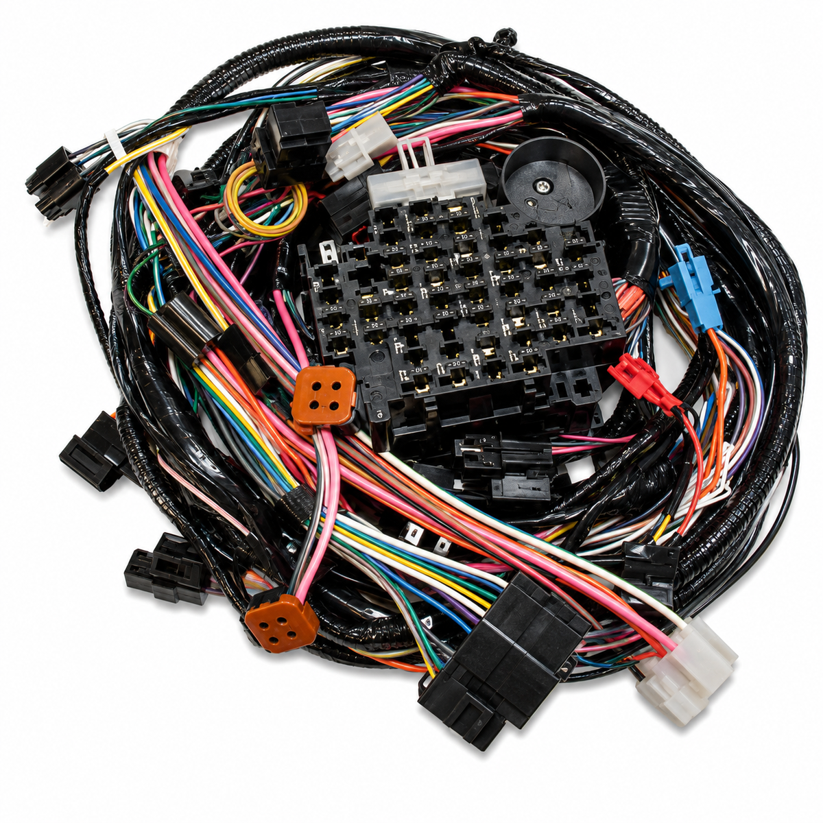 Harness Wire Dash With Power Windows, Door Locks, Courtesy Lamp Delay Or Inter. Wipers-79