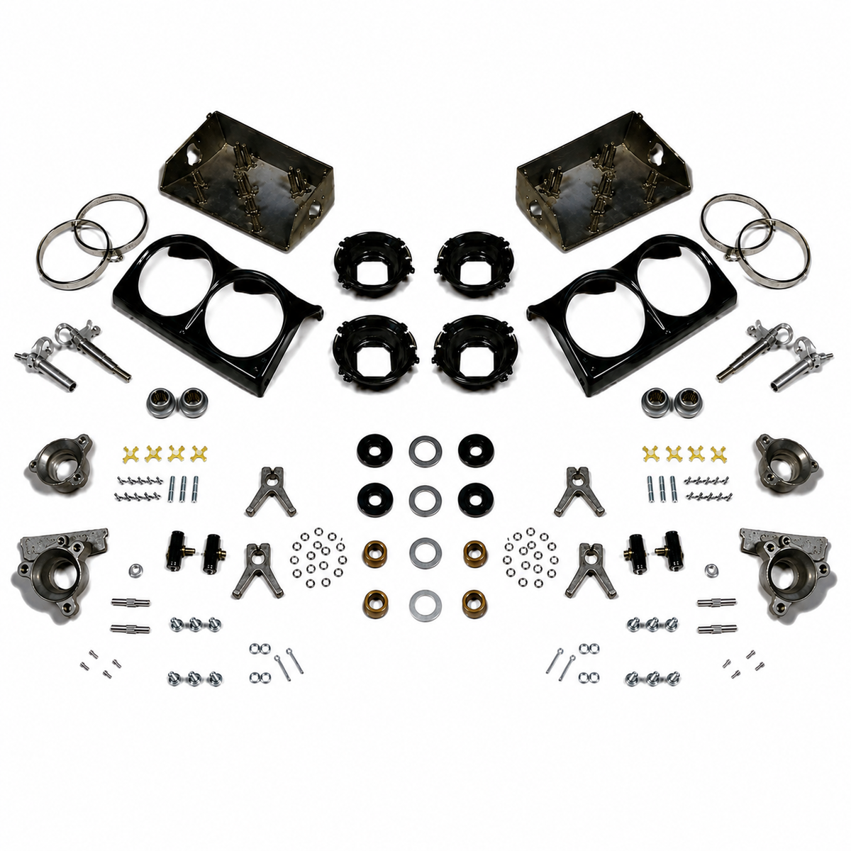 Headlamp Parts Kit Pair-63-67