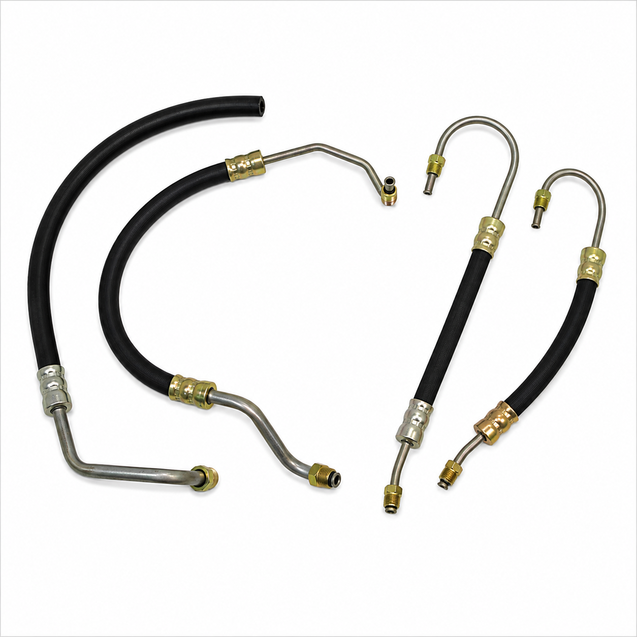 Hose Kit Power Steering Usa-4 Pieces-327-350-63-79
