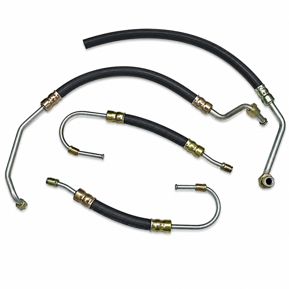 Hose Kit Power Steering USA 4 Pieces 80-82