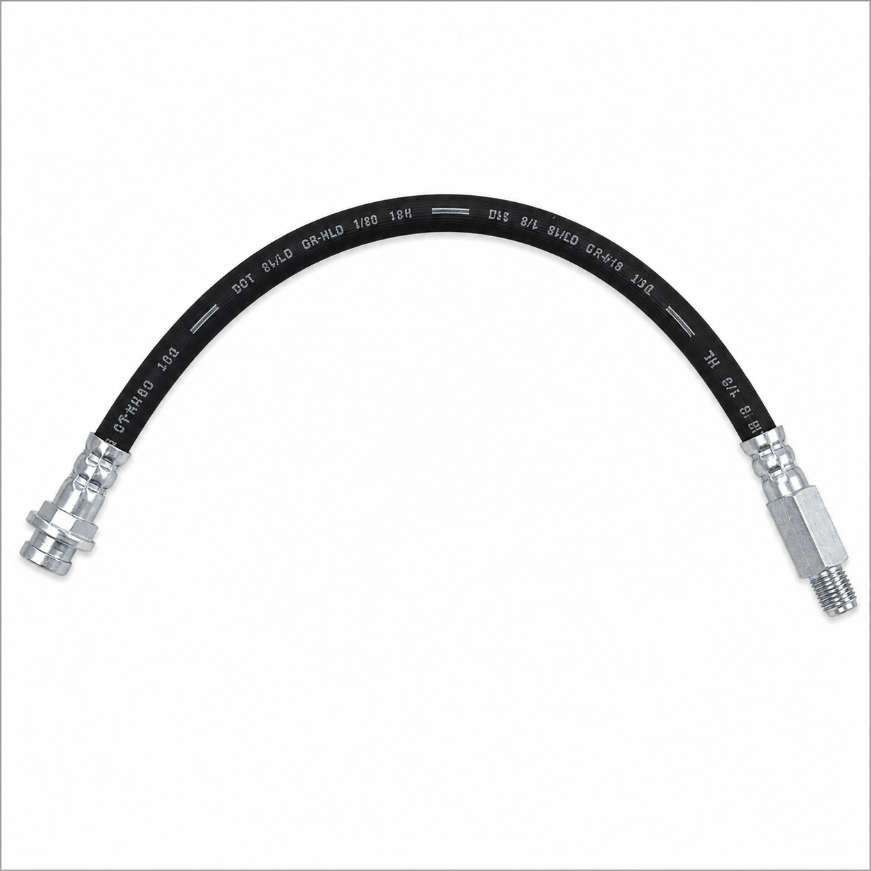 Hose Brake Rubber Front Each-63-82
