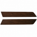 Insert Door Panel Walnut Pair-70-76