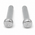 Knob Vent Outlet Chrome Pair-69-71