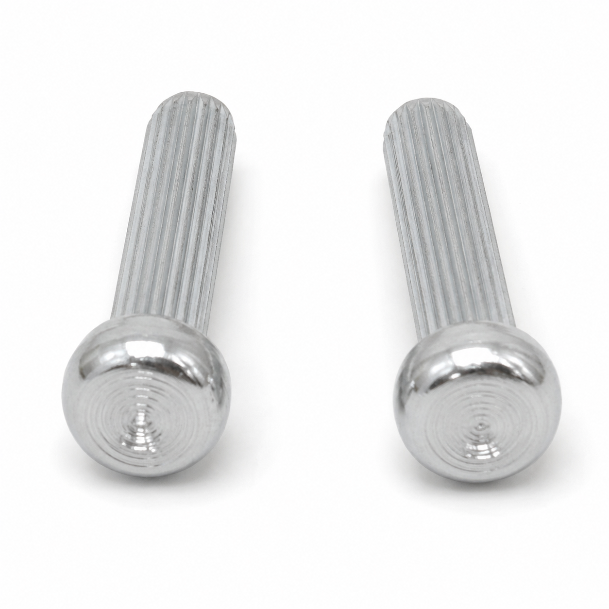 Knob Vent Outlet Chrome Pair-69-71