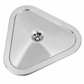 Lid Air Cleaner Chrome Tri Power-67-69