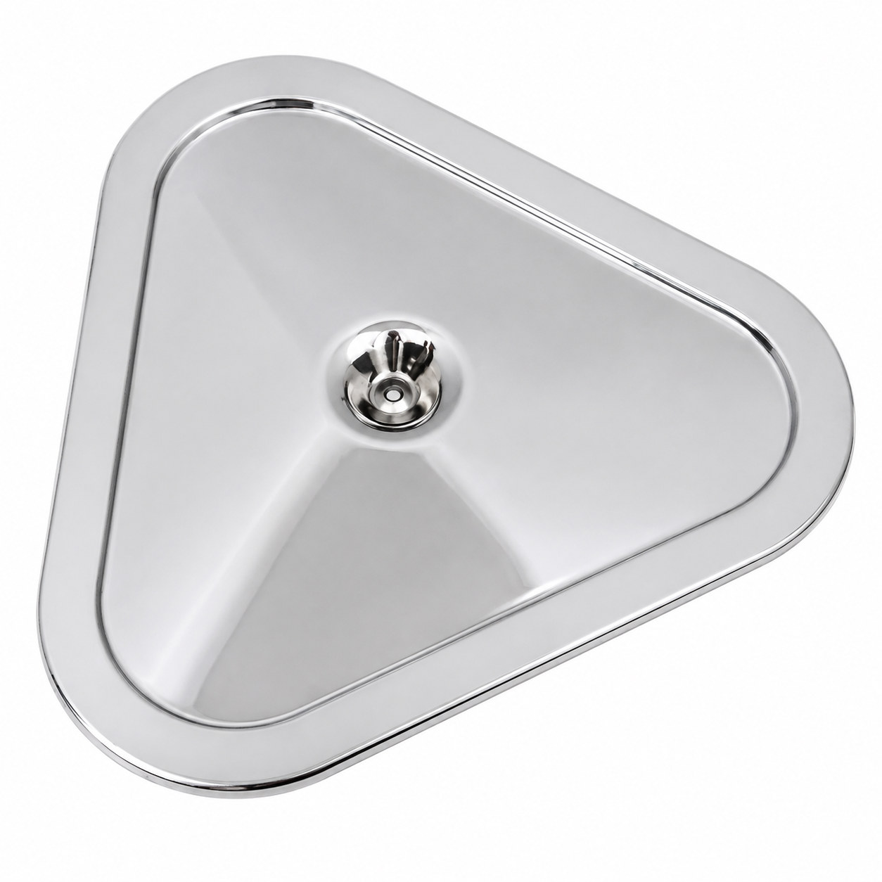 Lid Air Cleaner Chrome Tri Power-67-69