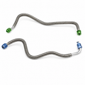Line Brake Stainless Steel Master Cylinder To Valve Power Brakes Front And Rear-70-73