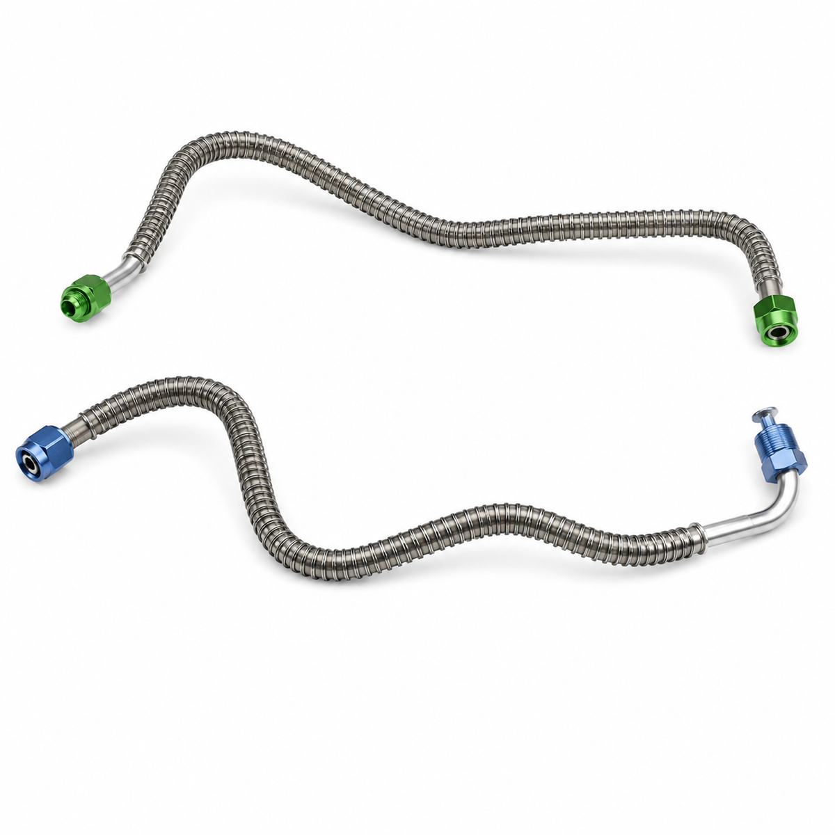 Line Brake Stainless Steel Master Cylinder To Valve Power Brakes Front And Rear-70-73