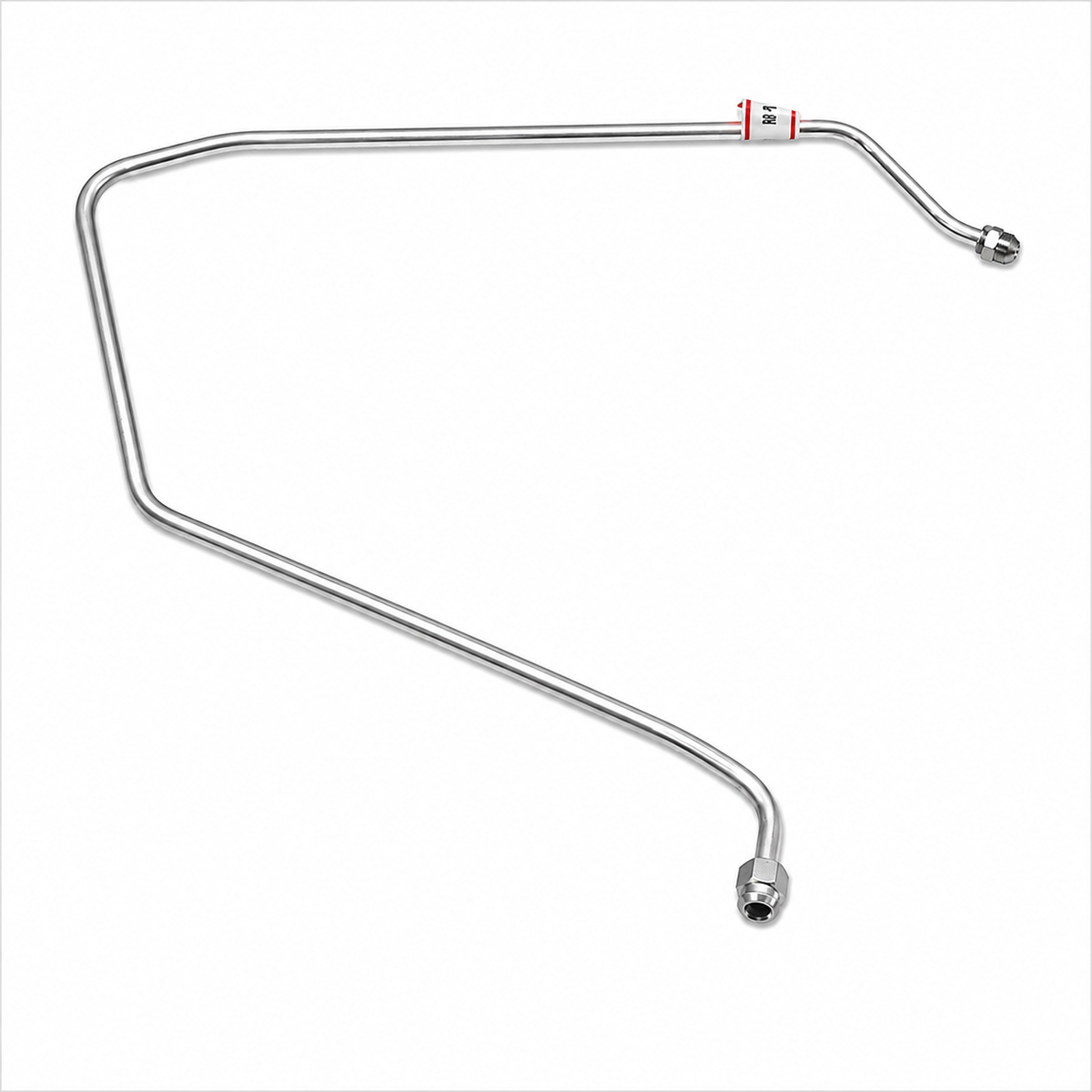Line Brake Stainless Steel Master Cylinder Power Brakes-1/4 Inch Front-65L-66