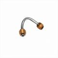 Line Brake Steel Tubing Master Cylinder To Distribution Proportion Block Front Each-67-68