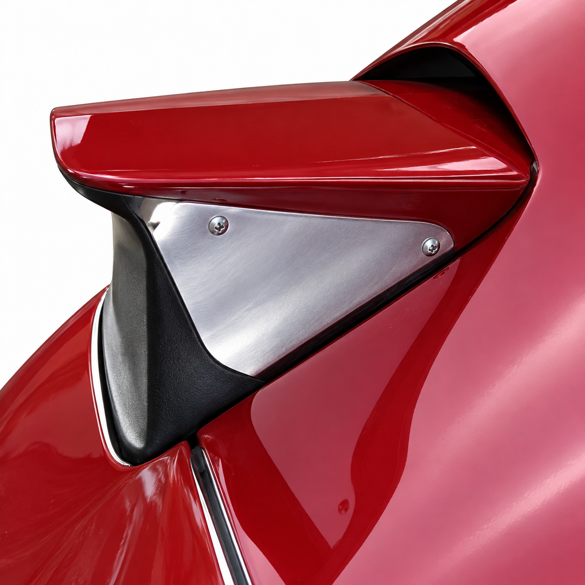 Liner Headlight Bucket Polished Stainless Steel-2 Pieces-97-04