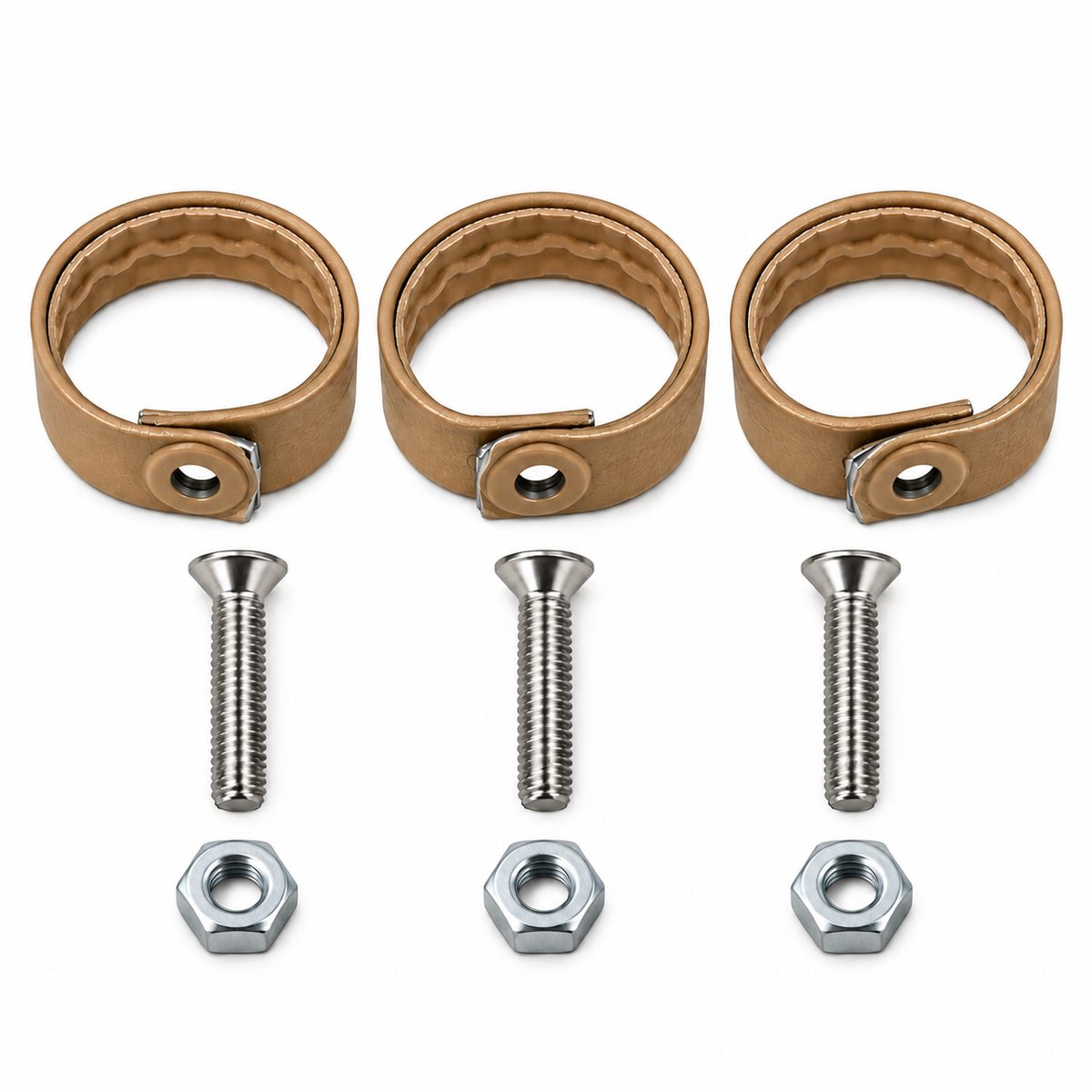 Loop Pull Door Rear Compartment-9 Pieces USA 68-77 Buckskin