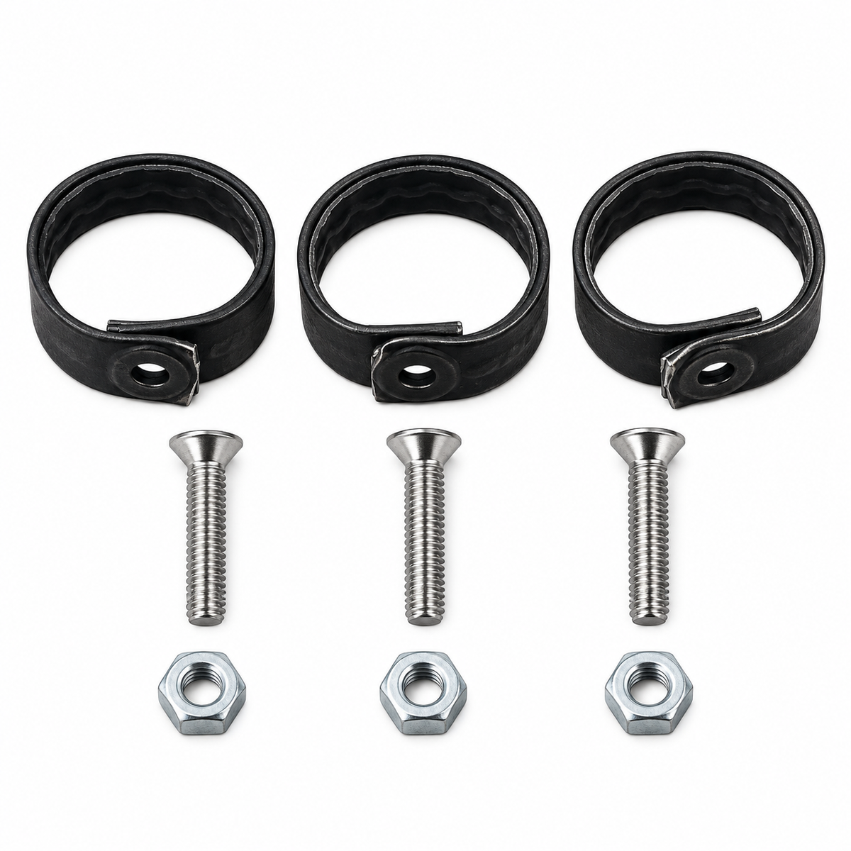 Loop Pull Door Rear Compartment-9 Pieces USA-68-77 01 Black