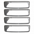 Louver Set Side Fender Insert Right-4 Pieces 68-69