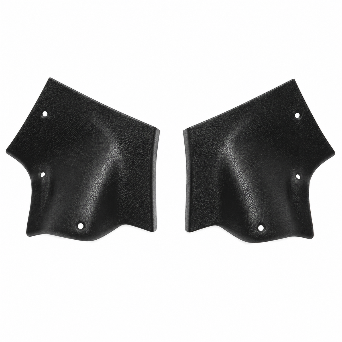 Molding Interior Rear Window Coupe Unpainted Grained Plastic Pair Good Used 78-82