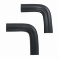 Molding Rear Window Corner Black Nos Each 78-82