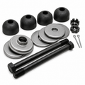 Mount Kit Rear Spring Rubber Original Style Bolts W/ Trailing Arm Retainers-18 Pieces-63-82