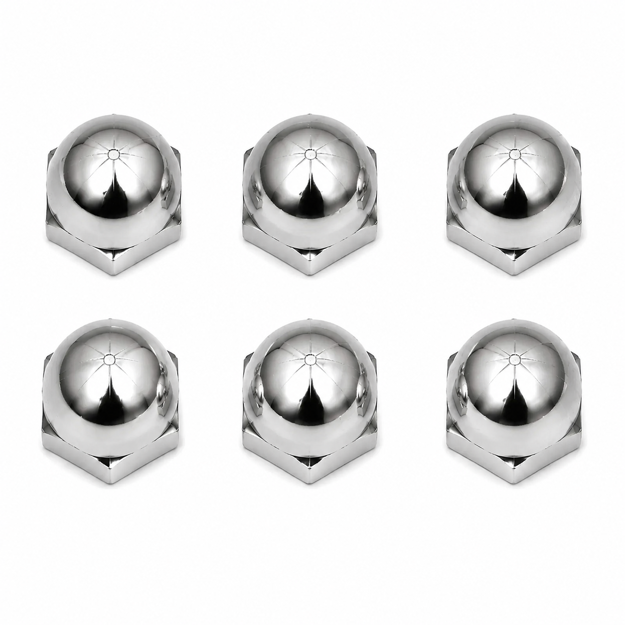 Nut Set Hood Grille Rear-6 Pieces-73-76