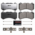Pad Set Brake Front Carbon Fiber Ceramic Z26 Street Performance With Hardware Kit-15-18