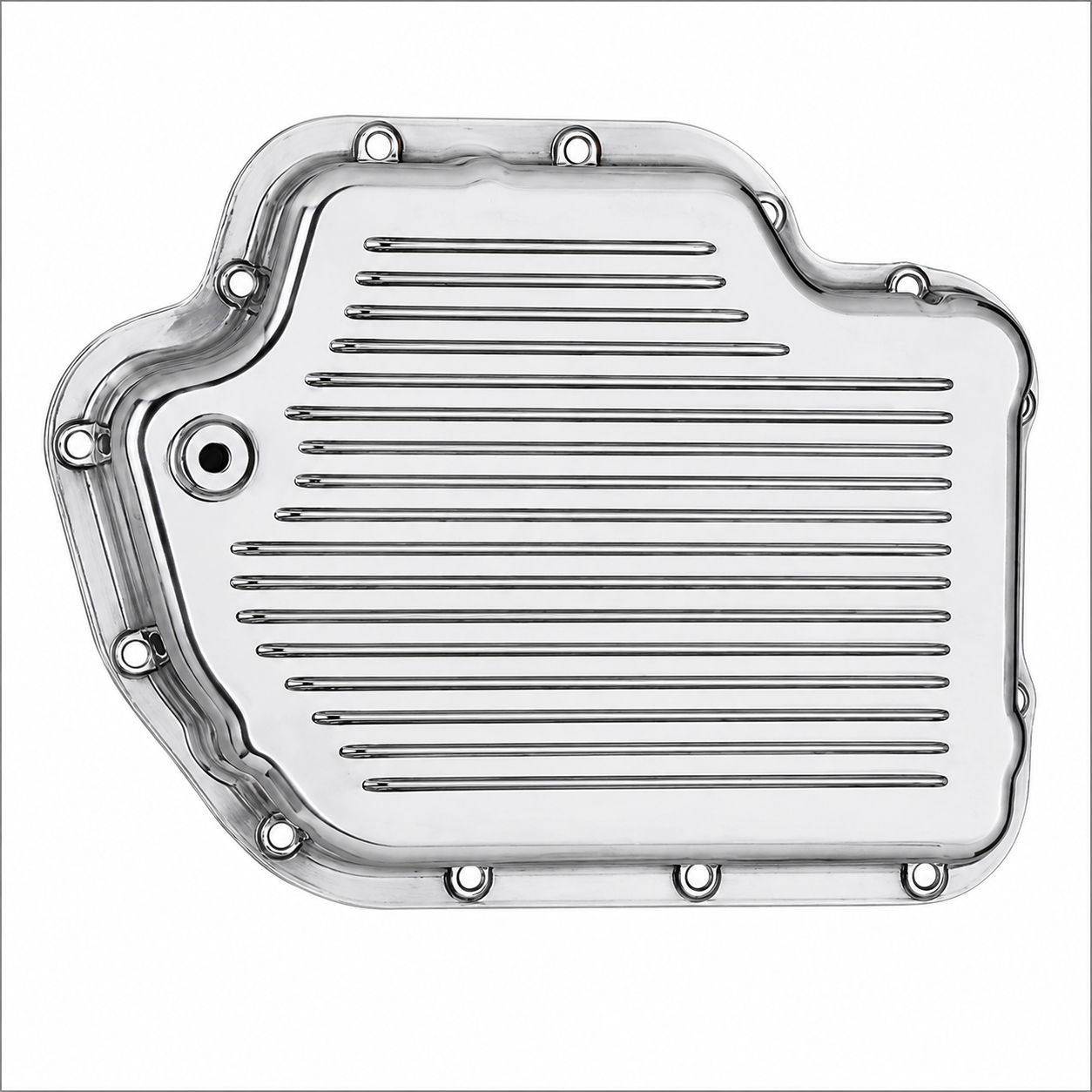 Pan Transmission Polished Aluminum Turbo 400