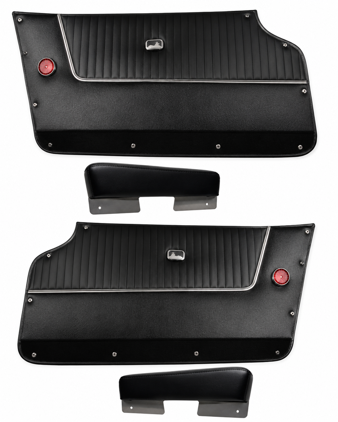 Panel Deluxe Includes Arm Rest Covers Convertible Pair-63-64