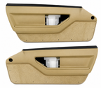 Panel Deluxe With Vents,Seals,Armrest,Carpet Coupe Pair-84-89