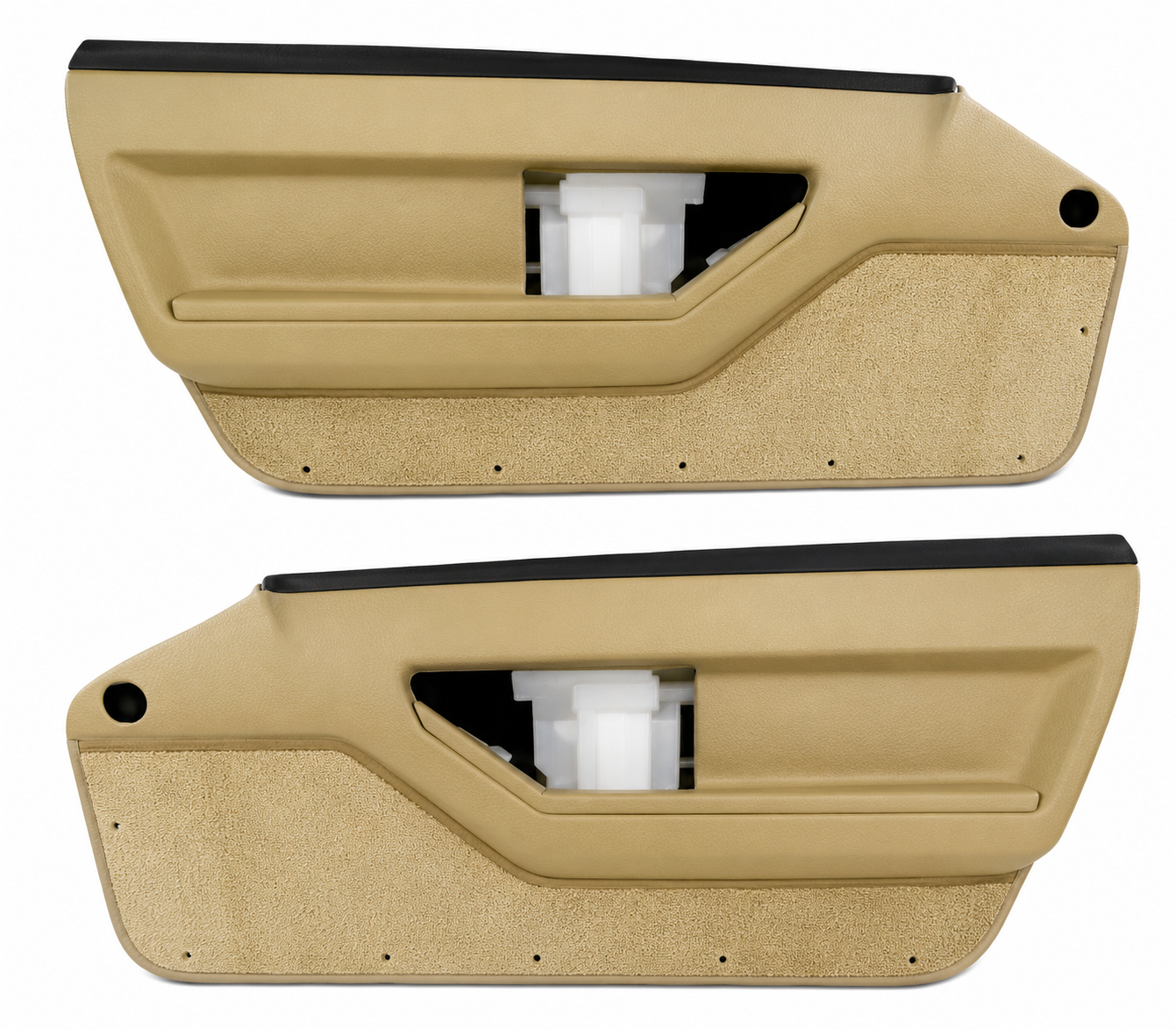 Panel Deluxe With Vents,Seals,Armrest,Carpet Coupe Pair-84-89