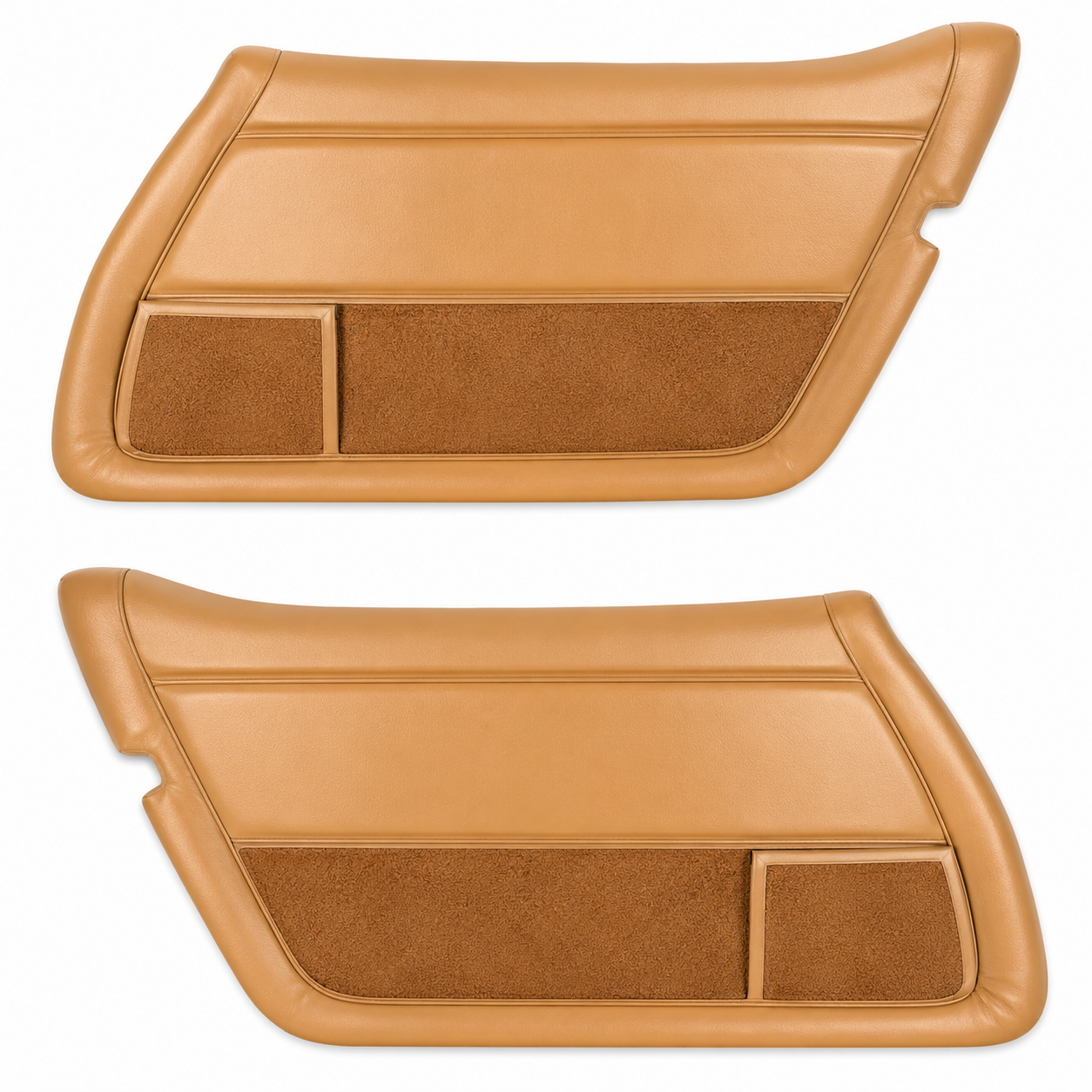 Panel Door With Upper Felt Attached Leather Pair-78-82