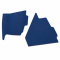 Panel Forward Console Side Trim Vinyl Covered Pair-68