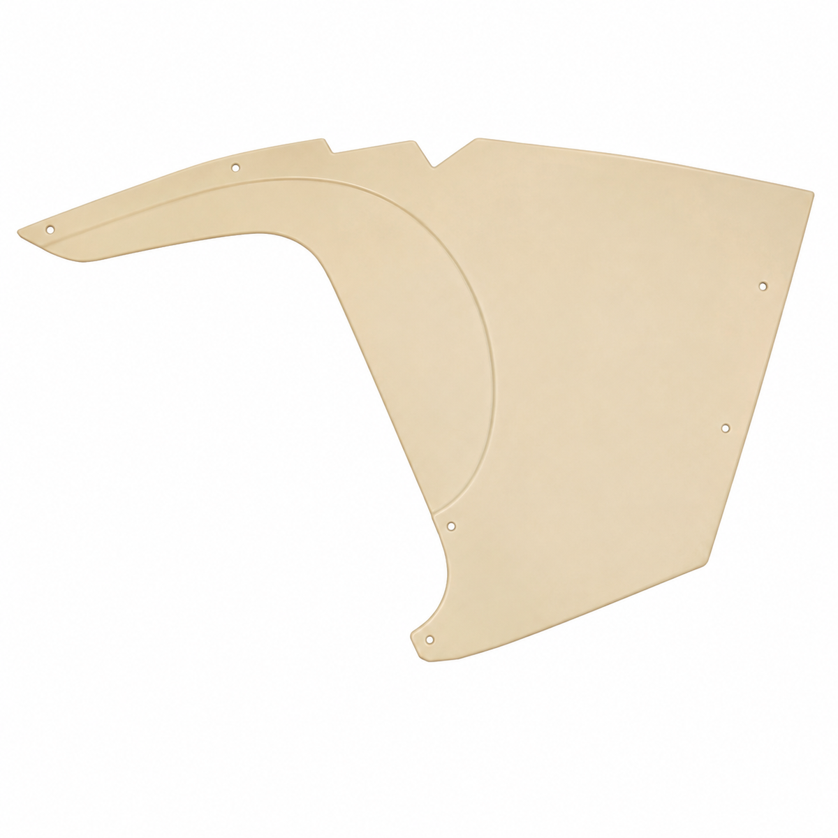 Panel Kick Fiberglass Press Molded Left-58-62