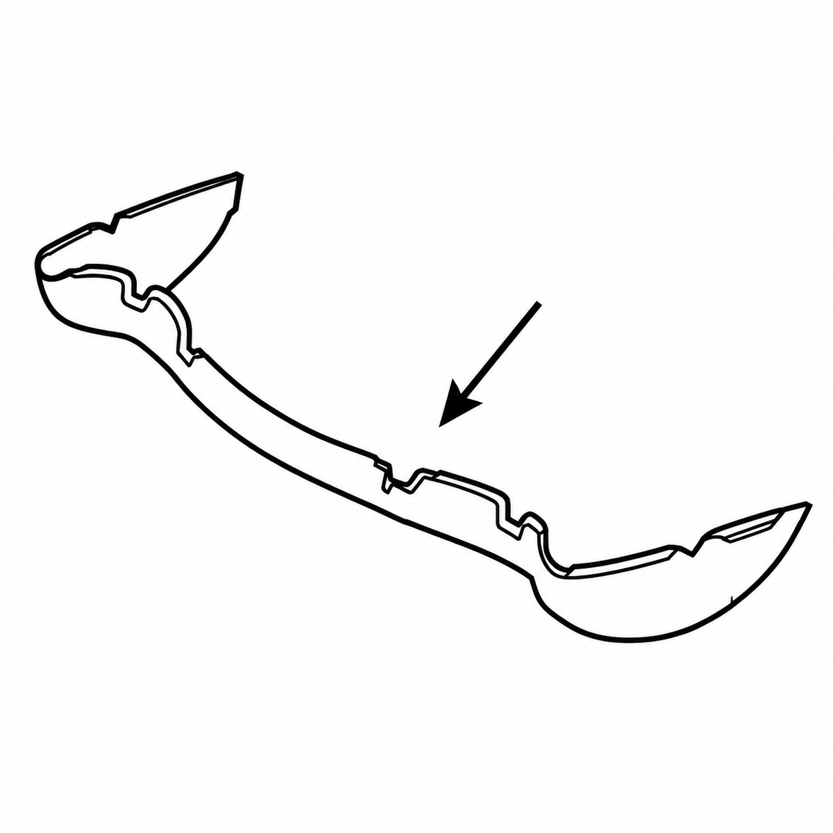 Panel Rear Lower Outer-56-60