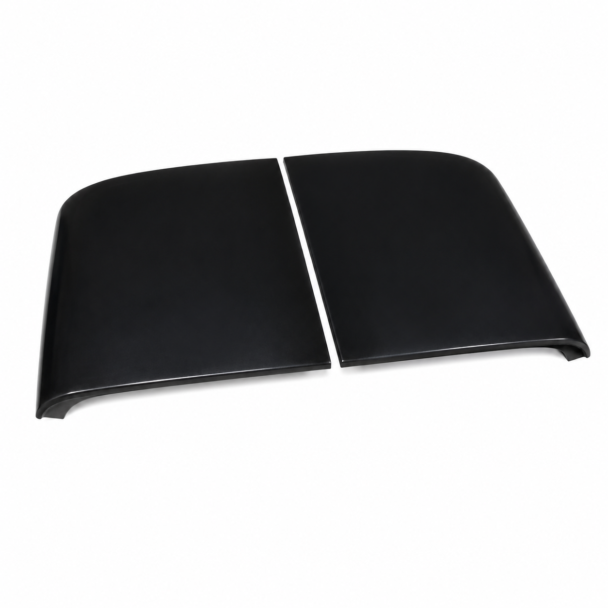 Panel T Top Tempered Galaxy Glass Black Pair-68-82