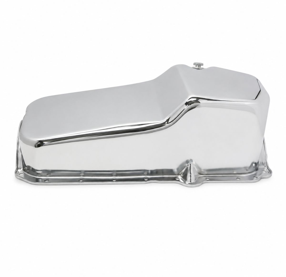 Pan Oil Chrome Dipstick Right Side-86-91