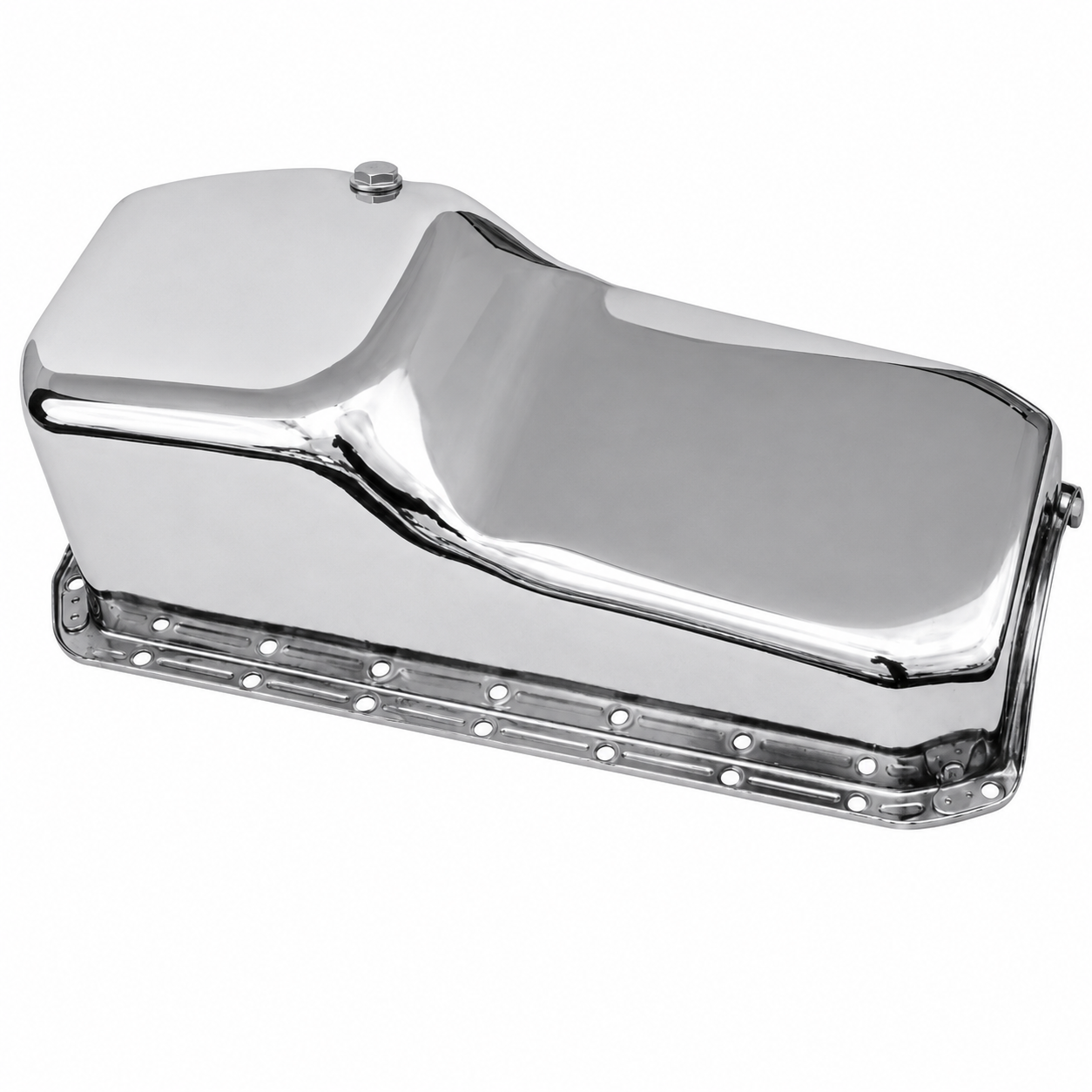 Pan Oil Chrome Small Block Replacement-63-79