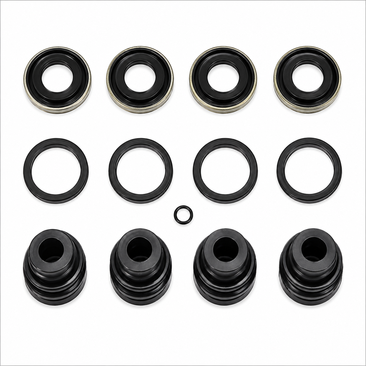 Piston Set Rear Caliper O Ring Design-65-82 Repair Kit