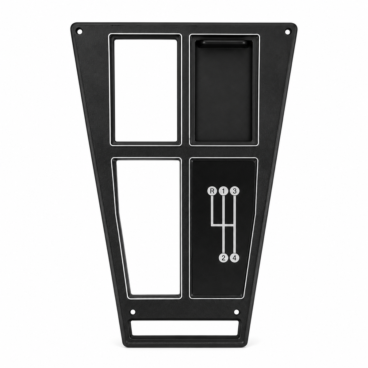 Plate Assembly Shift Console-4 Speed With Air Conditioning-72-76