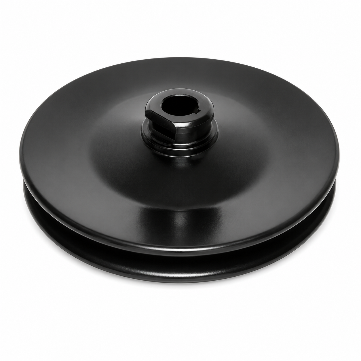 Pulley Power Steering Single Groove Stamped Steel Press Fit With Keyway Correct-63-74