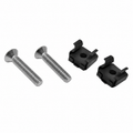 Retainer Set Shift Console Plate Underbody With Screws Pair-56-62