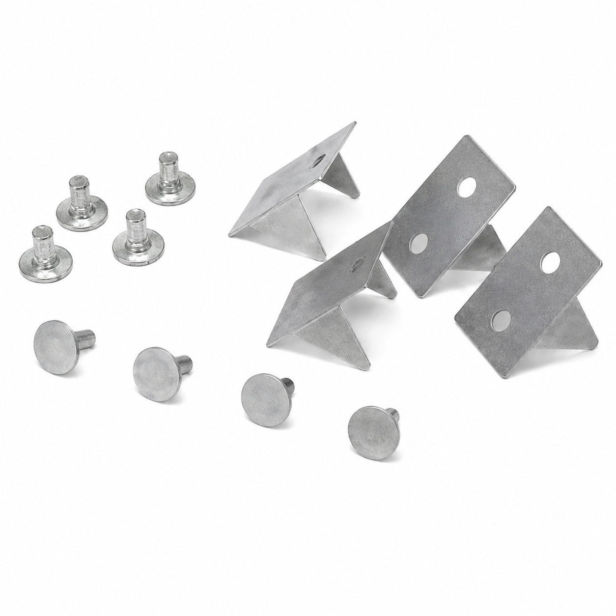 Retainer Set Underbody Tunnel Insulator With Rivets-12 Pieces-63-75