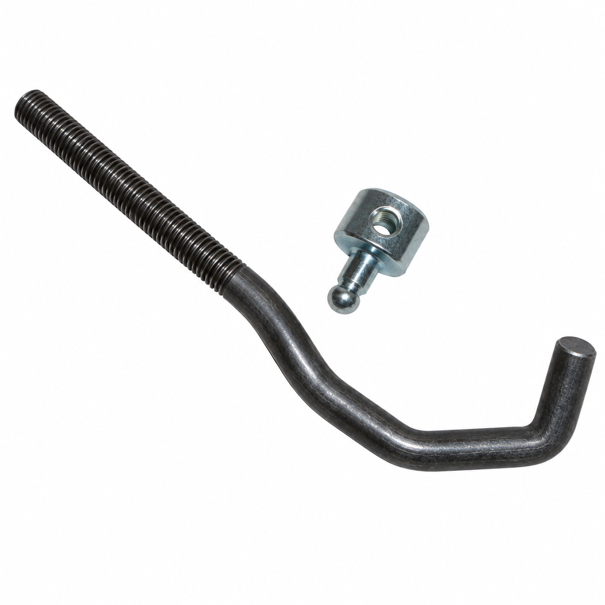Rod Door Handle Push Button With Pivot Left-56-62