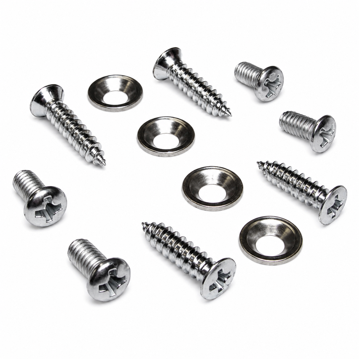 Screw And Washer Set Headlamp Bezel-12 Pieces-68-82
