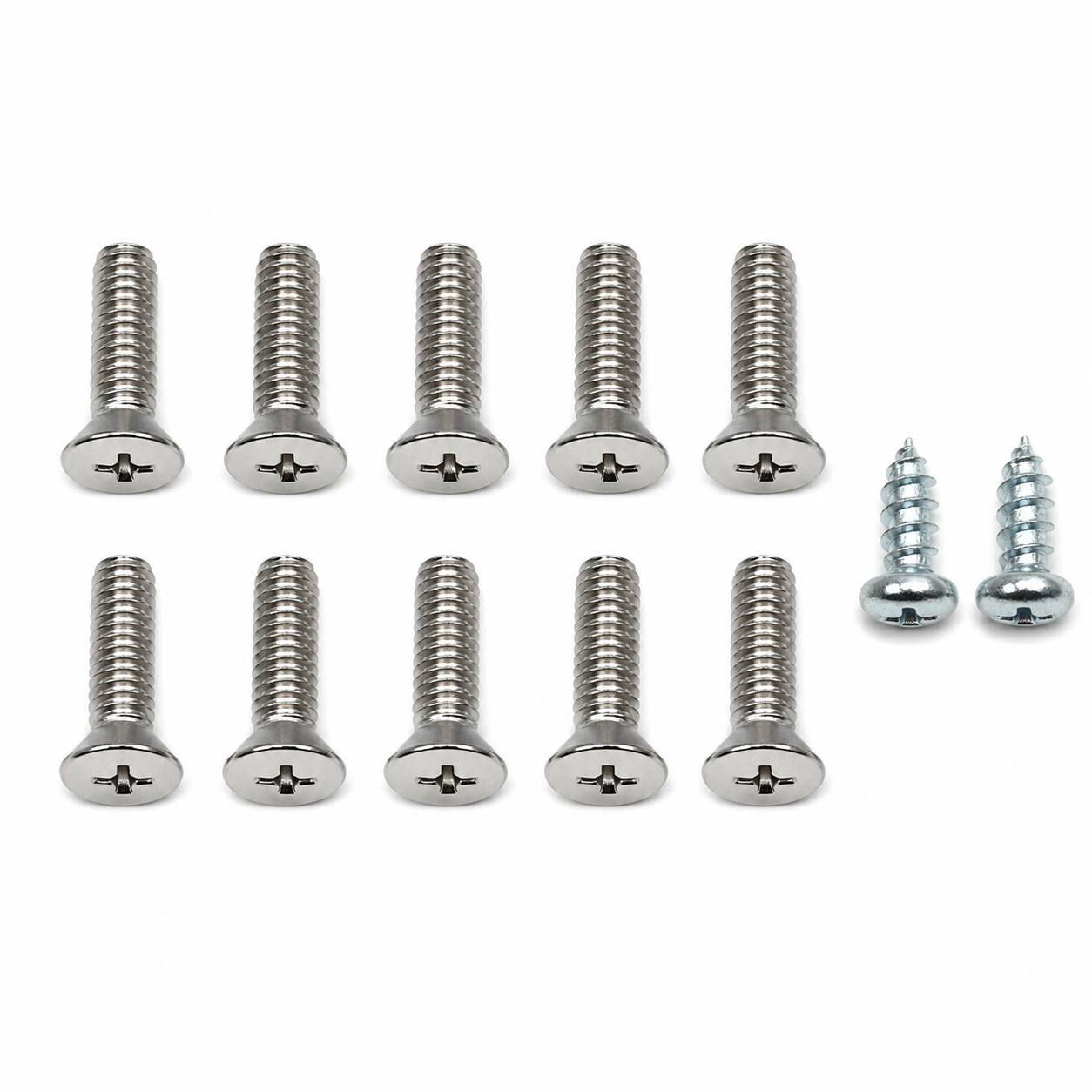 Screw Kit Outer T Top Weatherstrip-10 Pieces-68-69