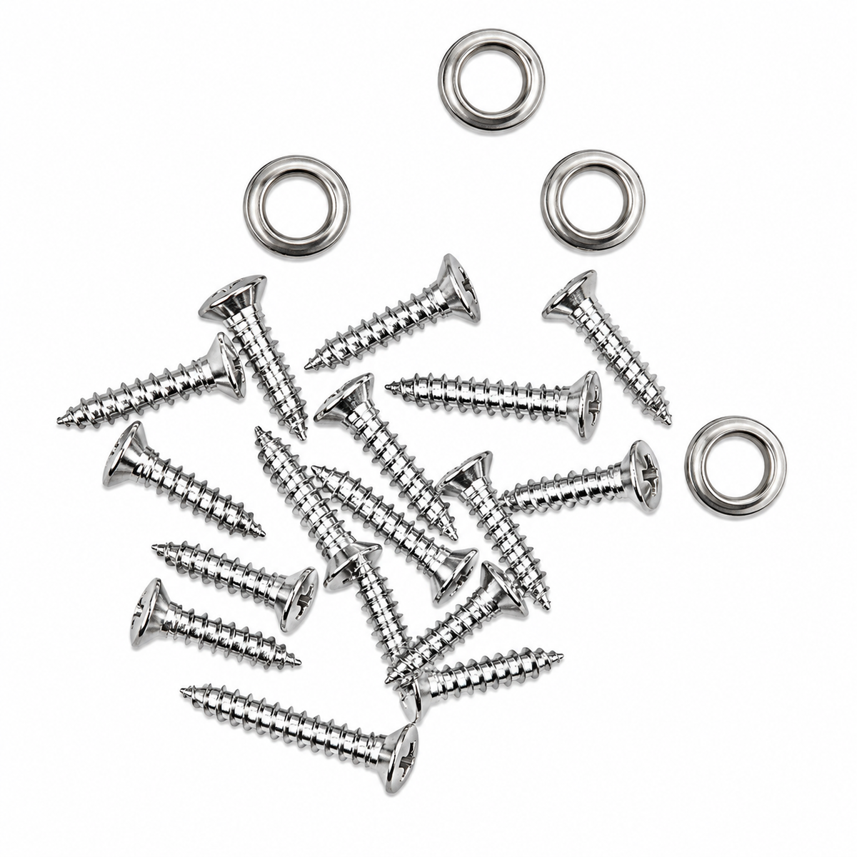 Screw Set-14 Pieces Windshield Trim Molding-78-82