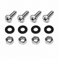 Screw Set Body Lock Pillar Weatherstrip-12 Piece L69-75