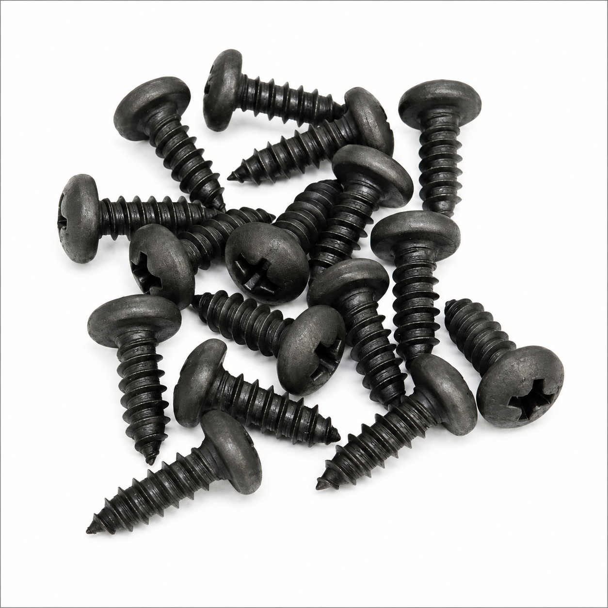 Screw Set Headlamp Retaining Ring-12 Pieces-58-82