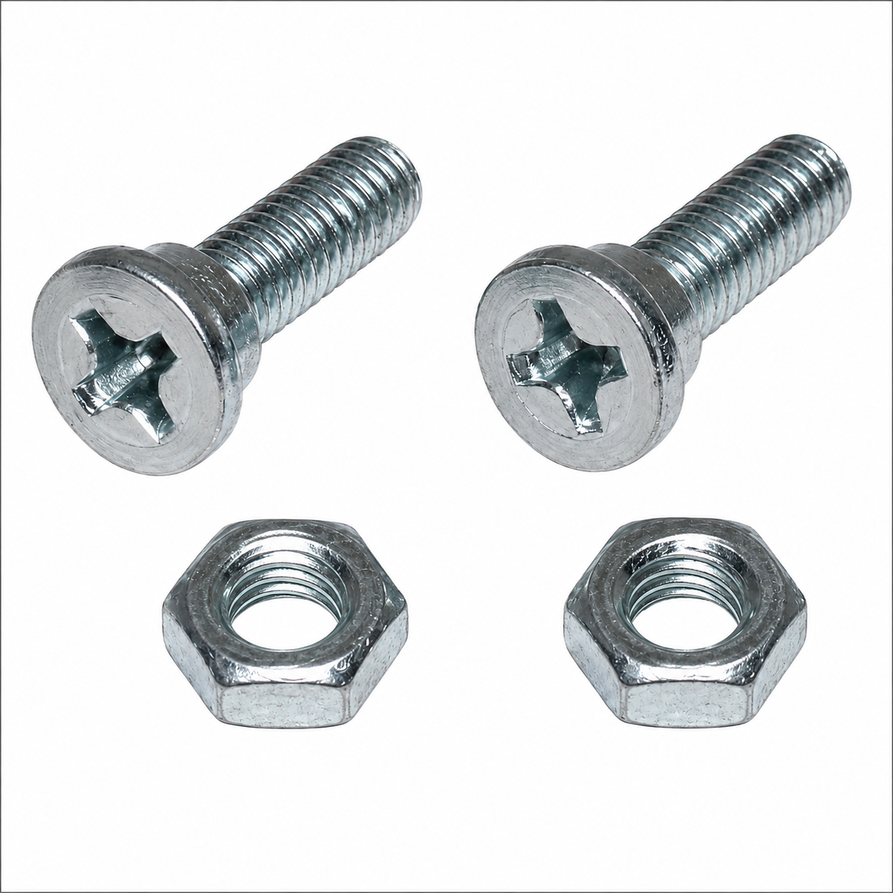 Screw Seat Back Pivot With Nuts Pair-70L-73